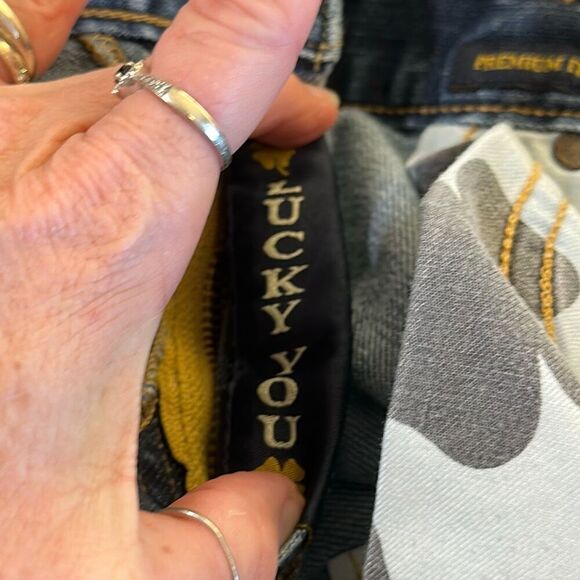 Lucky Brand 329 Classic Straight Jeans Men's Blue Denim Size 38x30 Medium Wash - Picture 11 of 14